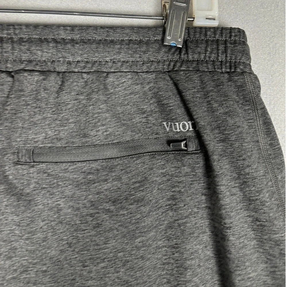 Vuori Sunday Performance Joggers Mens XL Charcoal Grey Heather Athletic Pants
